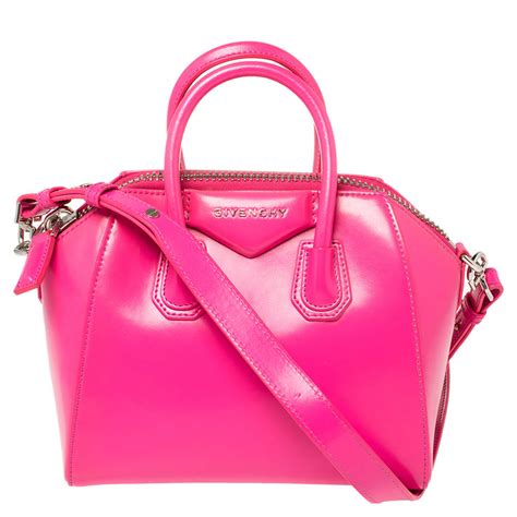 givenchy anitgona mini pink|givenchy mini top handle bag.